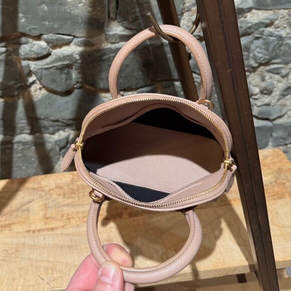 Balenciaga Dusty Pink Leather XXS Ville Handbag - Picture 9 of 16